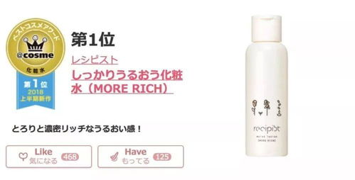 2018上半年日本COSME大賞揭曉，植物提取物美妝新品引領(lǐng)護(hù)膚新潮流